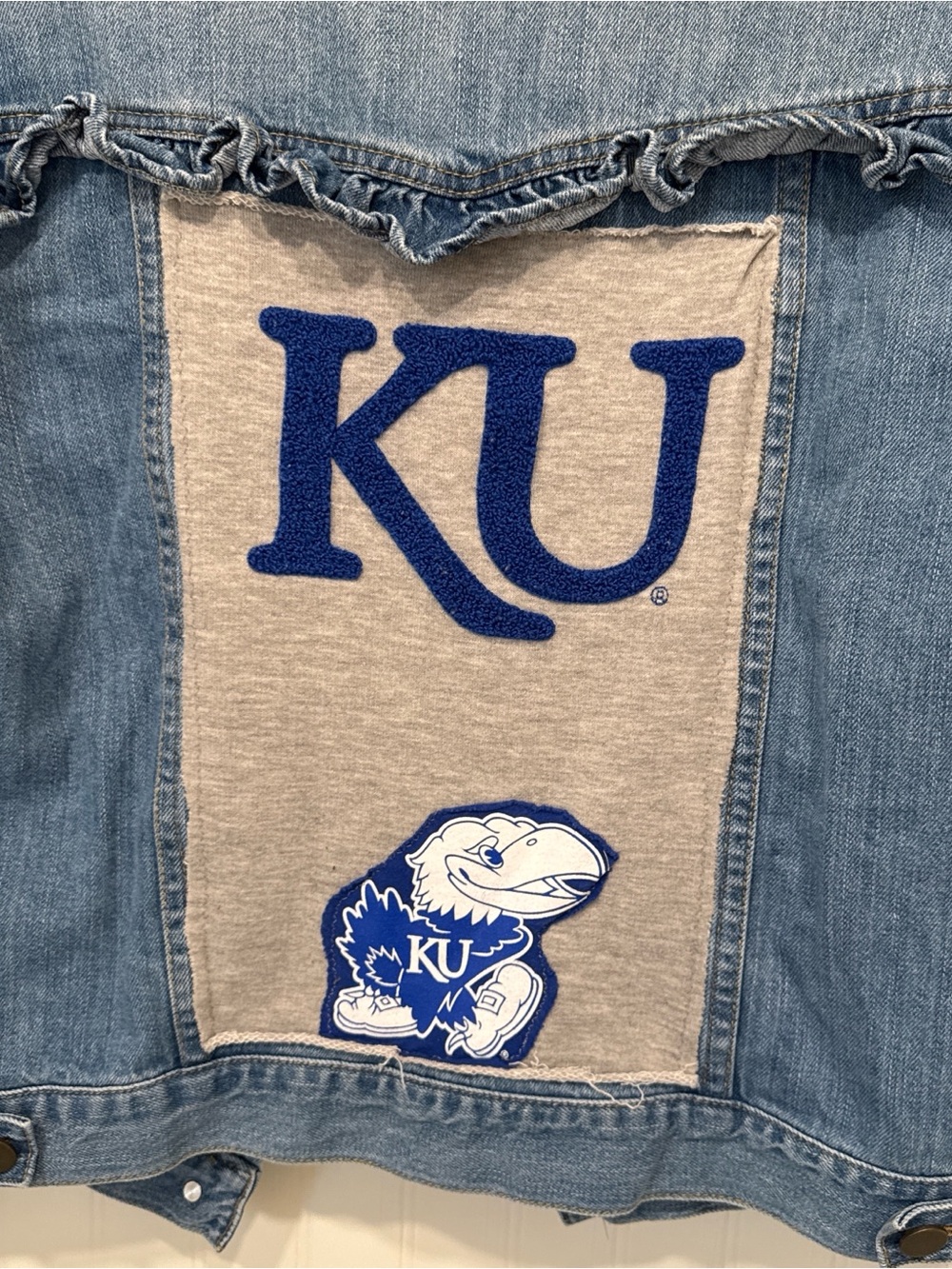 Who What Wear Light Blue Denim Jacket - Picture 2 of 4